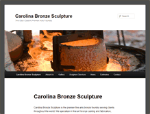 Tablet Screenshot of carolinabronze.com